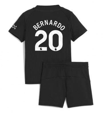 Manchester City Bernardo Silva #20 Replika Bortatröja Barn 2025-26 Kortärmad (+ Korta byxor)